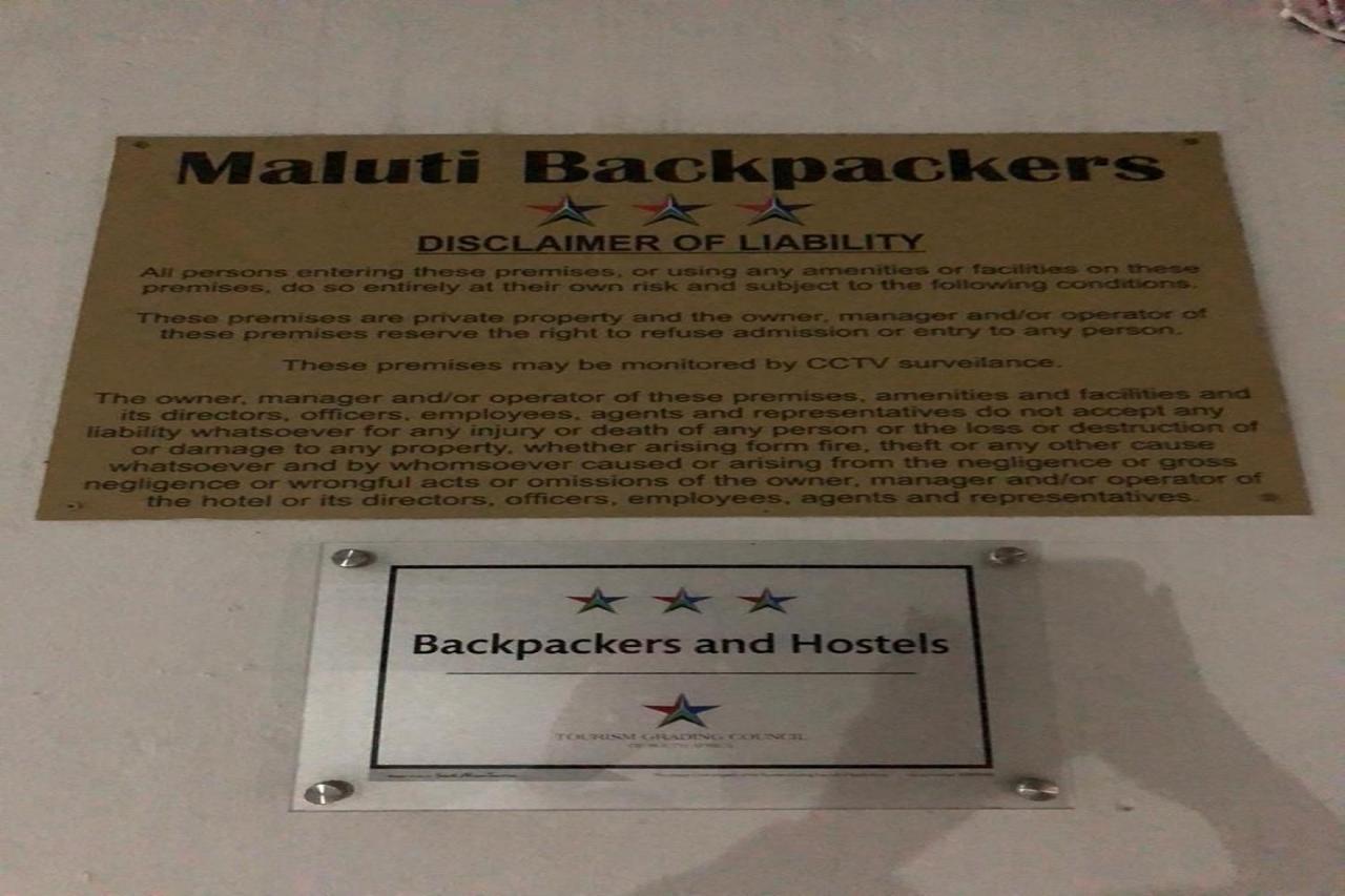 ホテル Maluti Backpackers Phuthaditjhaba エクステリア 写真